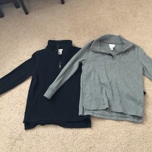 Crewcuts Boys 1/4 Zip Sweaters